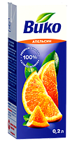 Апельсиновый сок 0,2 л