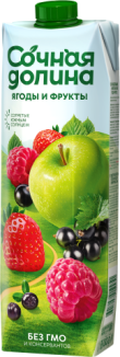 Сокосодержащий напиток из смеси ягод и фруктов 0,95 л