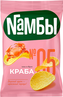 Чипсы картофельные «NAMБЫ» со вкусом краба 70 г