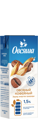 Напиток овсяный кофейный 0,2 л