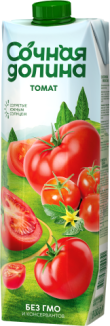 Томатный нектар с мякотью с солью 1,93 л/ 0,95 л