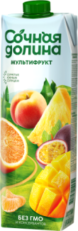 Мультифруктовый сокосодержащий напиток 1,93 л/ 0,95 л/ 0,2 л